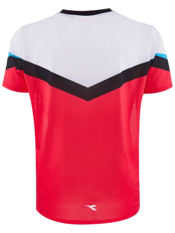 Diadora T-Shirt Clay - fluo lava