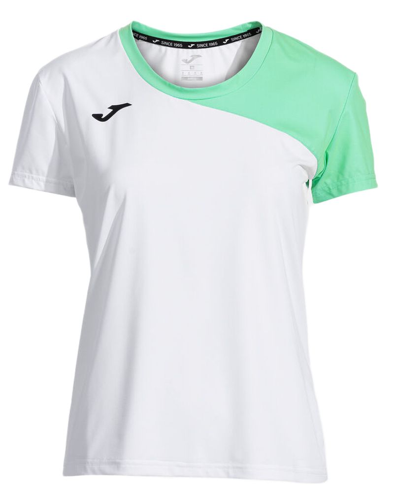 Joma Smash Short Sleeve - white/green 
