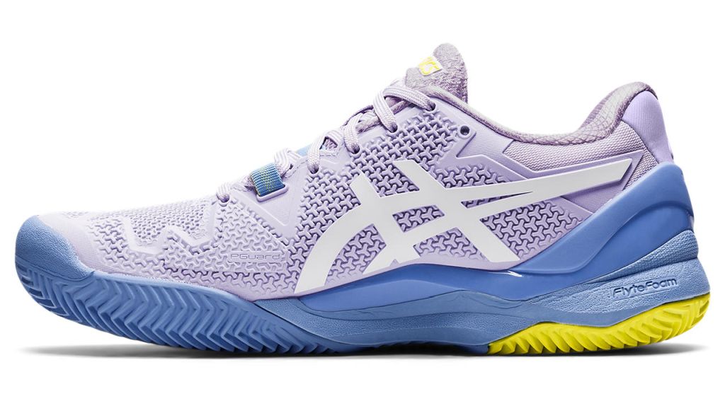 Asics Gel-Resolution 8 Clay - murasaki/white