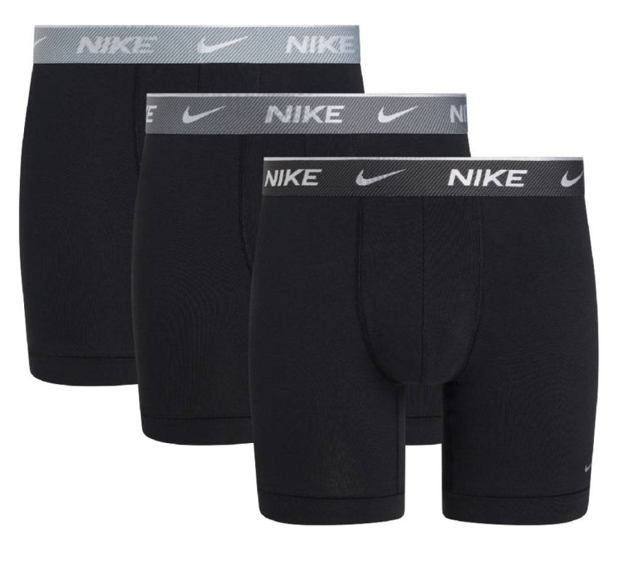 Nike Everyday Cotton Stretch Boxer Brief 3P - black/multicolor