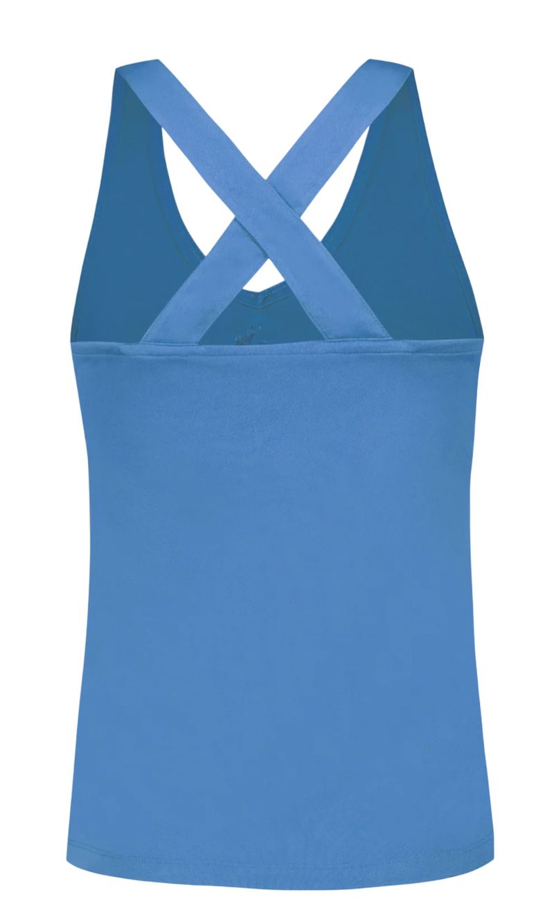 Le Coq Sportif Tennis Pro Tank 25 N° - pacific coast Le Coq Sportif Tennis Pro Tank 25 N° - pacific coast