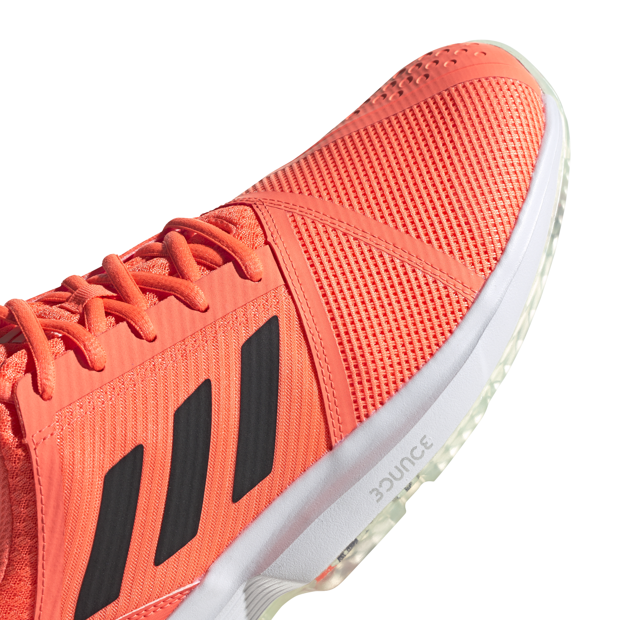 Adidas CourtJam Bounce M - dash green/signal coral/tech purple