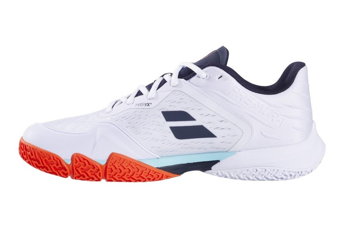 Babolat Premura 3 Lebron - white/orange