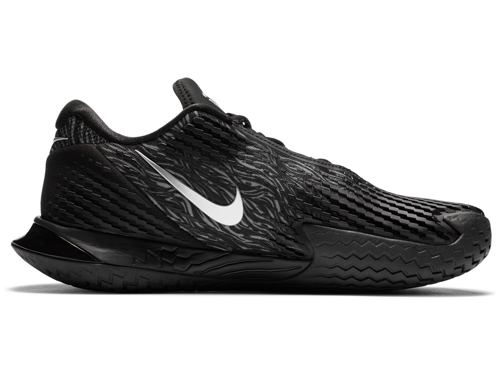 Nike Air Zoom Vapor Cage 4 - Rafa x Tiger Edition - black/metallic silver