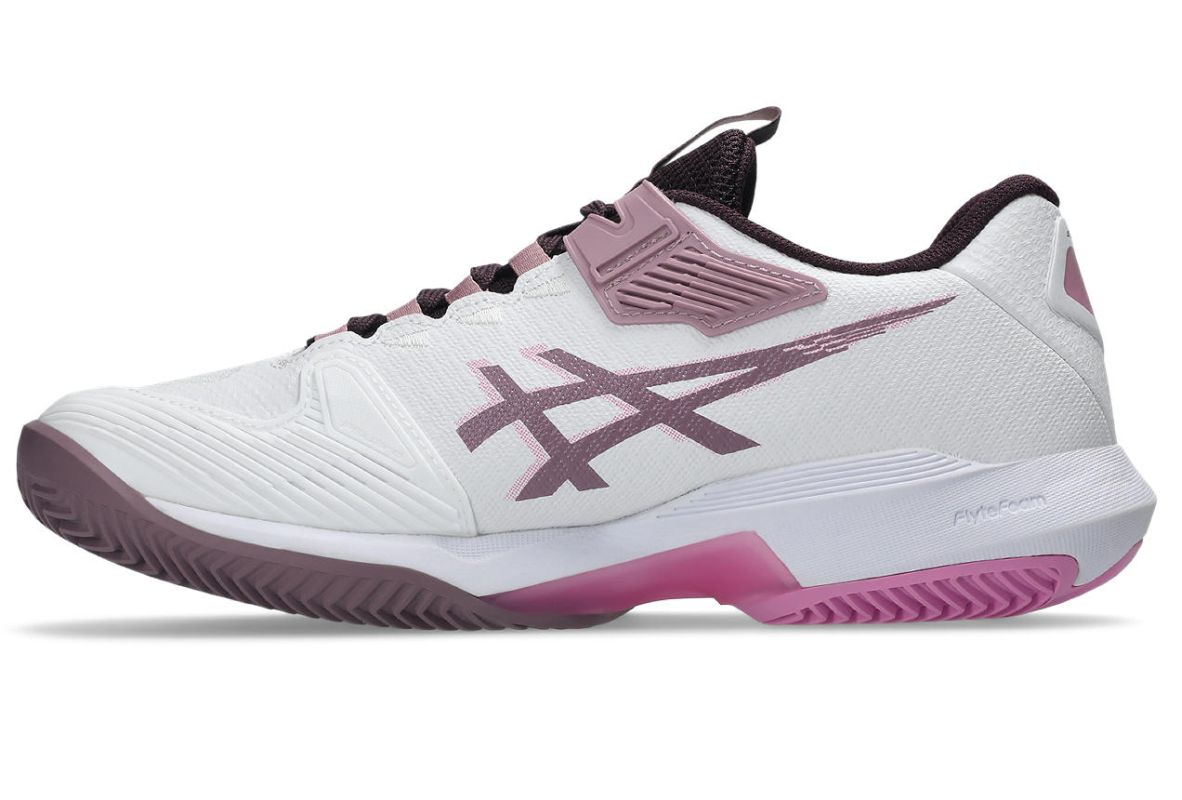 Asics Solution Speed FF 4 Clay - white/dusty mauve Asics Solution Speed FF 4 Clay - white/dusty mauve