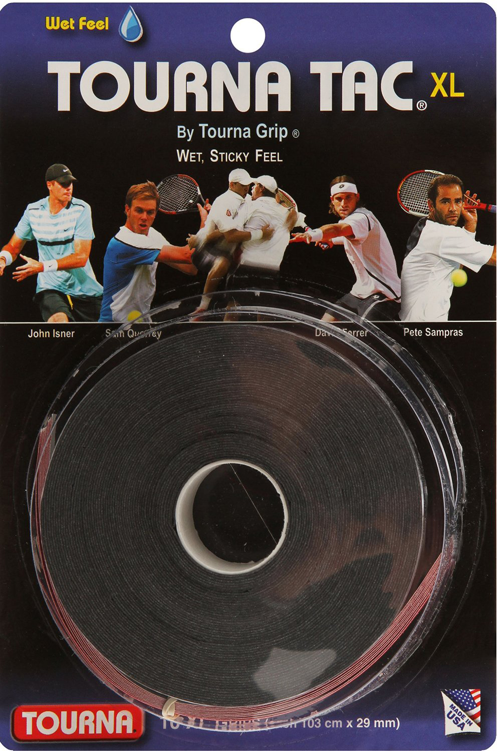 Tourna Tac XL 10P - black
