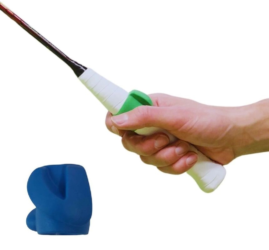 GripFixer Badminton Small Left v2 - blue