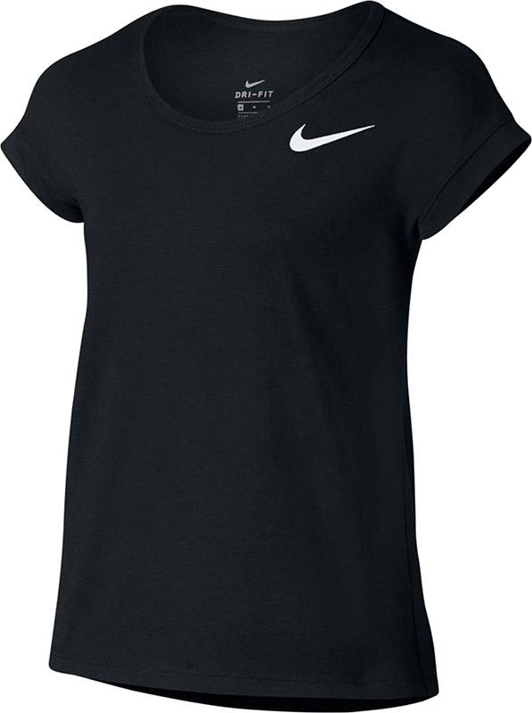 nike-top-ss-black-white-1 Nike Top SS - black/white