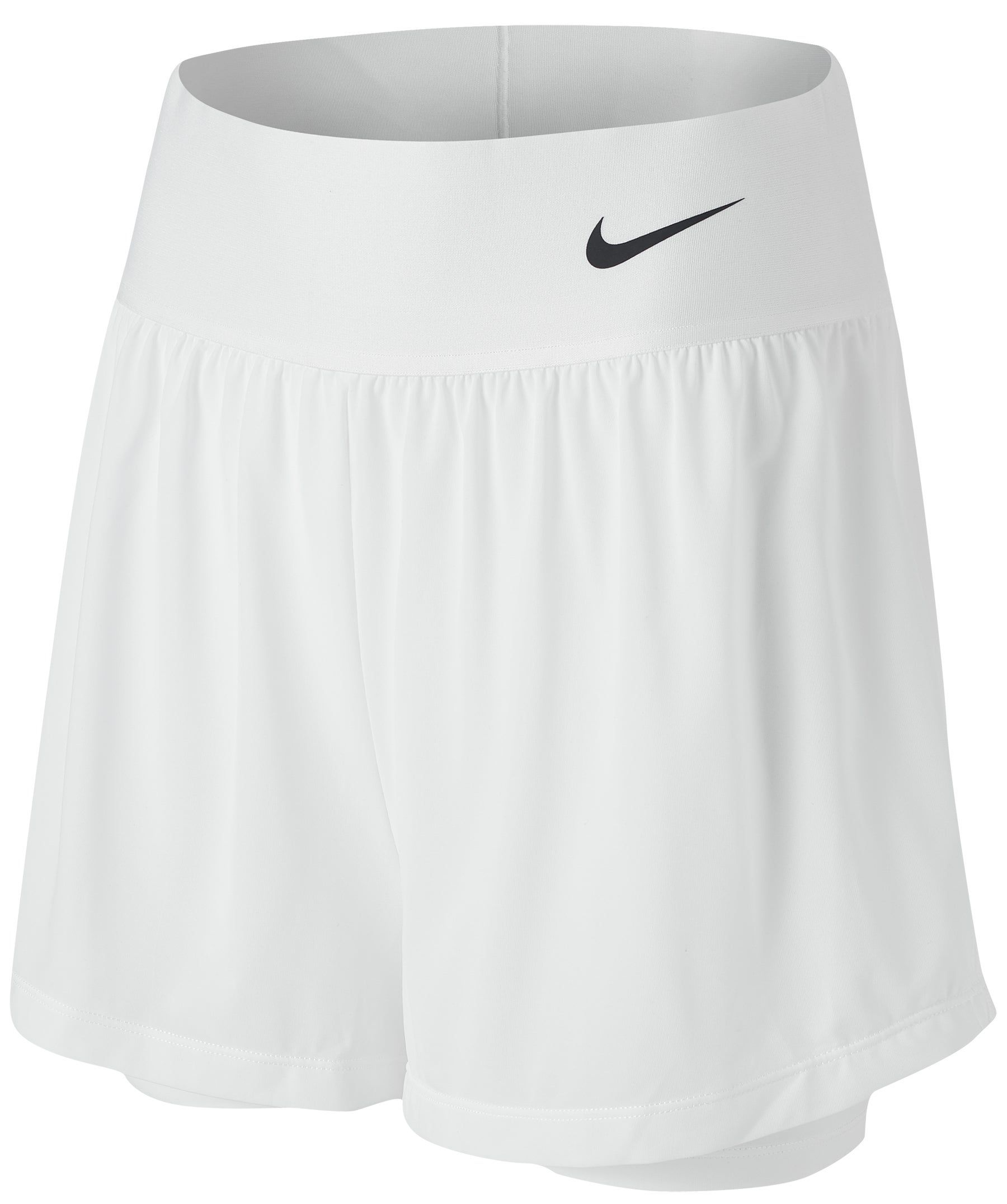 Nike Court Dri-Fit Advantage Short W - white/black