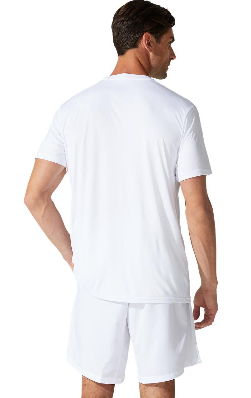 Asics Court M Spiral Tee - brilliant white