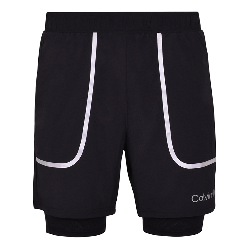Calvin Klein 2 in 1 Woven Short - black Calvin Klein 2 in 1 Woven Short - black