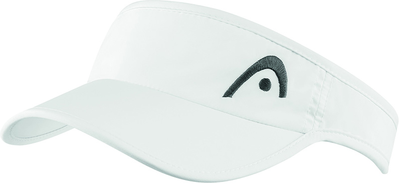 head-pro-player-women-s-visor-white-anthracite-1 Head Pro Player Women's Visor - white/anthracite