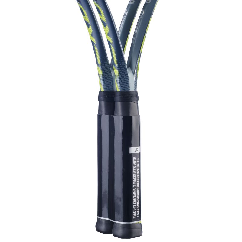 Babolat Pure Aero 98 Gen-9 2-Pack - metallic dark forest/yellow