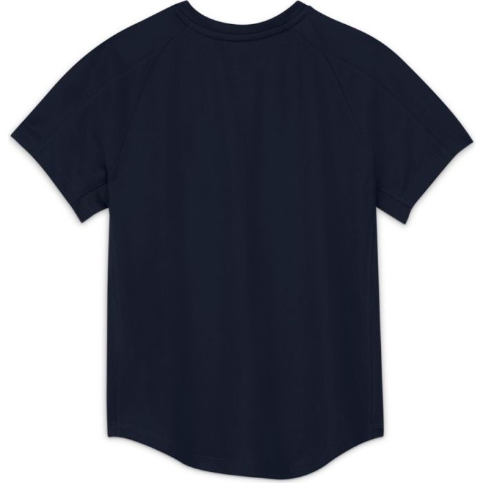 Nike Court Dri-Fit Victory SS Top B - obsidian/obsidian/white