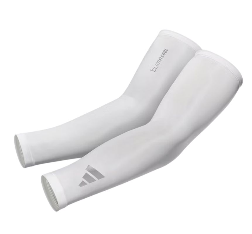 Adidas Compression Arm Sleeves - white