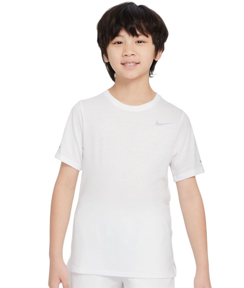 Nike Kids Miler Dri-Fit - white Nike Kids Miler Dri-Fit - white