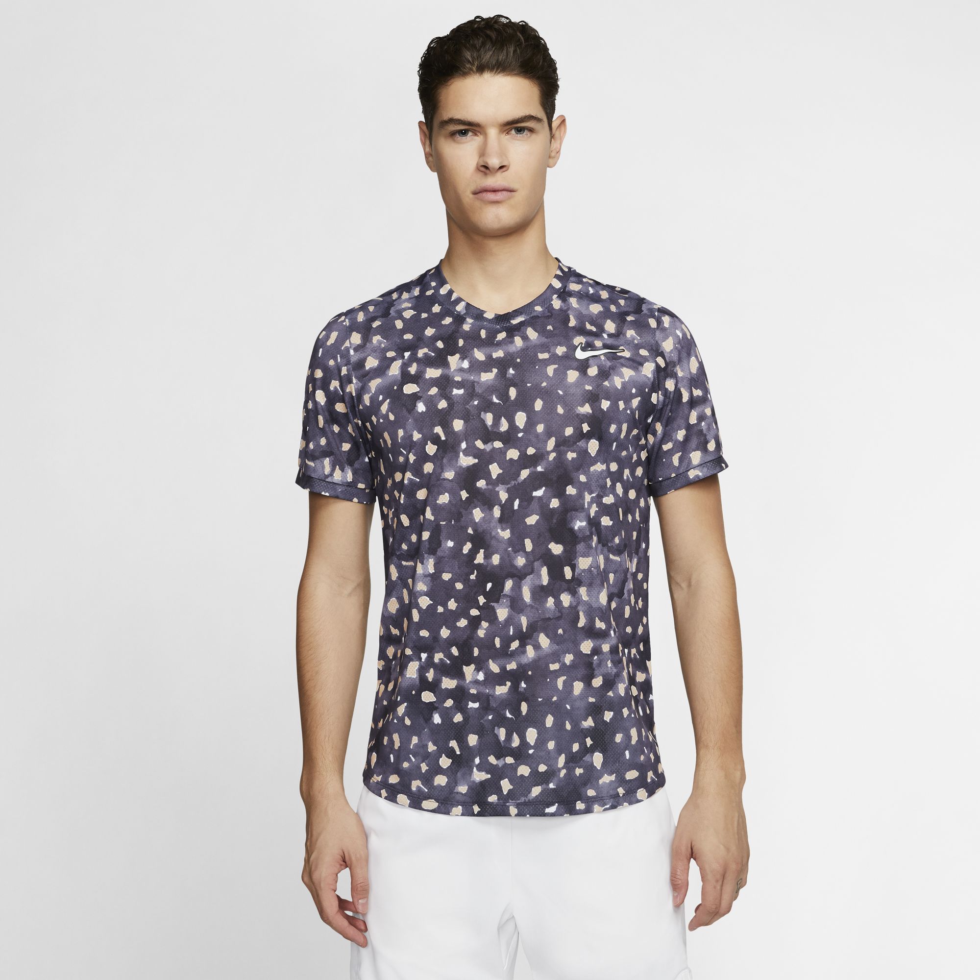 Nike Court Challenger Top SS MB NT1 - gridiron/gridiron/white