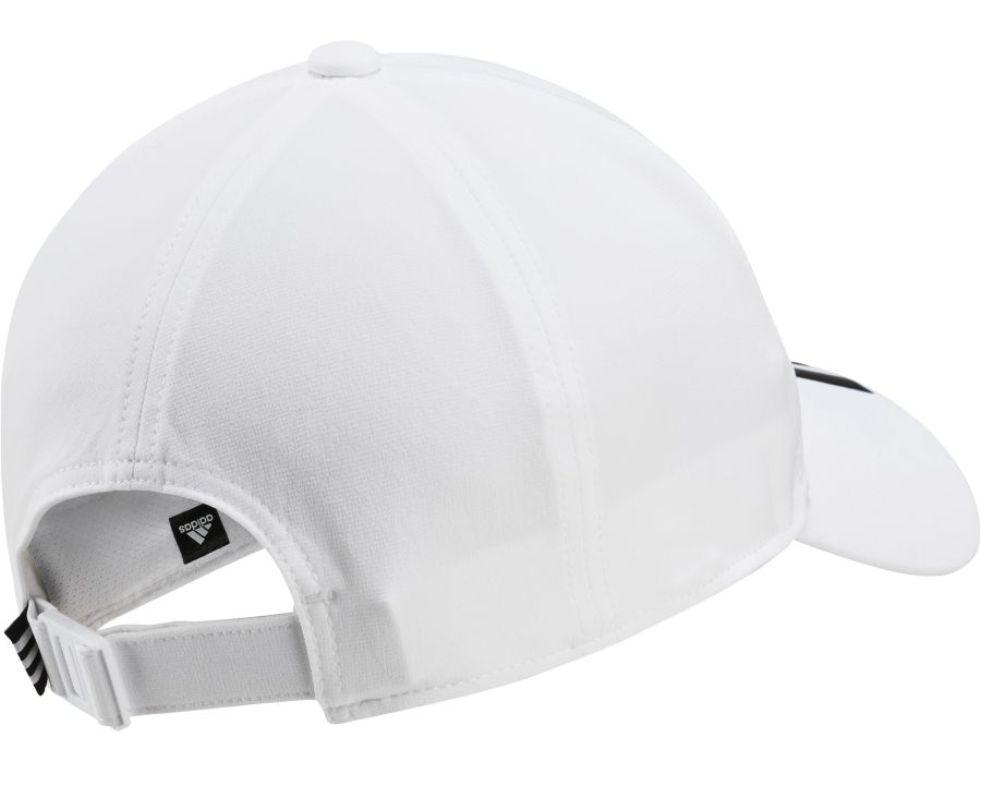 adidas-aeroready-3-stripes-baseball-hat-white-black-black-2 Adidas Aeroready 3-Stripes Baseball Hat - white/black/black