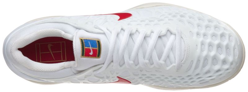 nike-air-zoom-cage-3-hc-white-university-red-4 Nike Air Zoom Cage 3 HC - white/university red