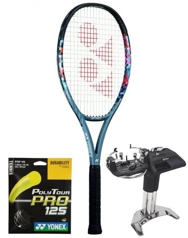 Yonex VCORE 100 LTD (300g) + naciąg + usługa serwisowa