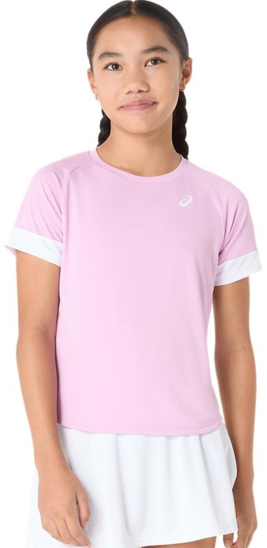 Asics Girls Tennis Short Sleeve Asics Girls Tennis Short Sleeve