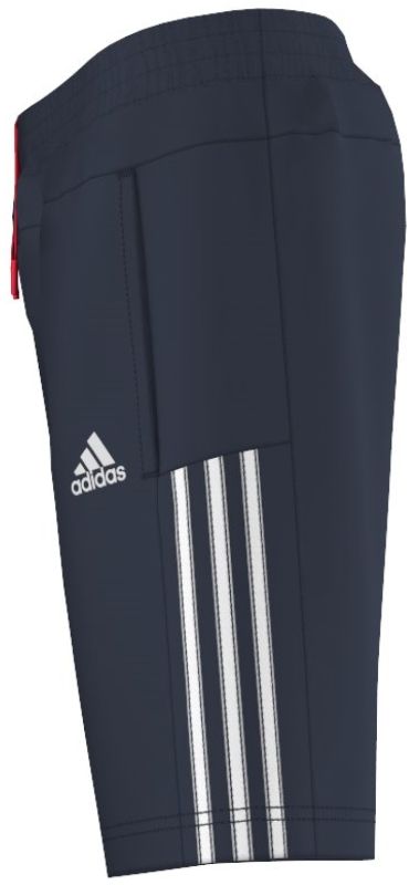  Spodenki Chłopiece Adidas Gear Up Knit Short - collegiate navy/white 