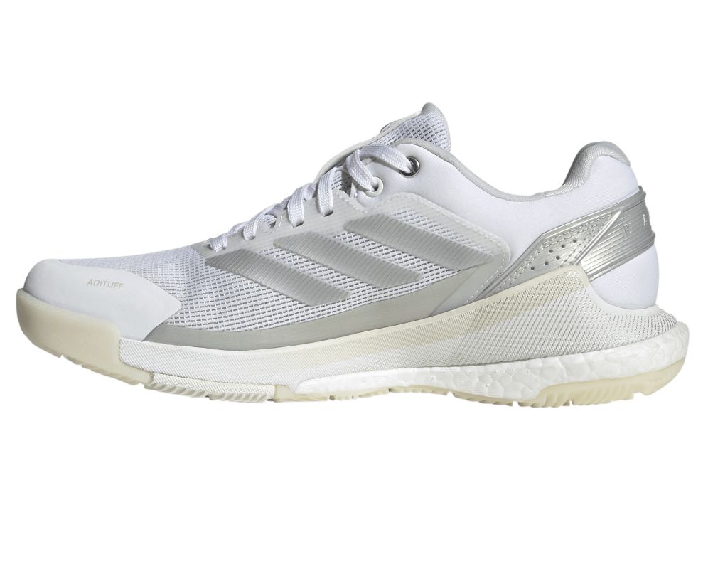 Adidas Crazyquick Boost Padel - cloud white/silver metallic/zero metallic Adidas Crazyquick Boost Padel - cloud white/silver metallic/zero metallic