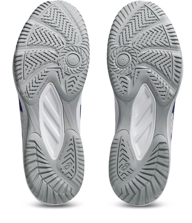 Asics Court Slide 4 - white/dark cobalt