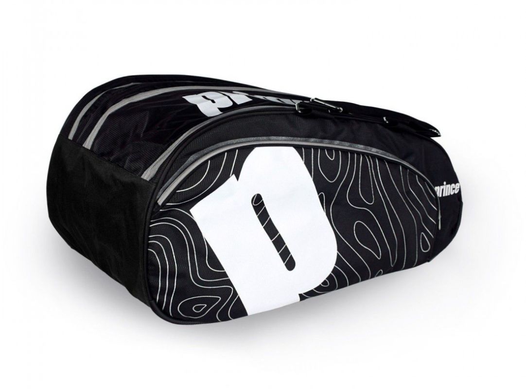 Prince Premium Padel Bag - black/silver