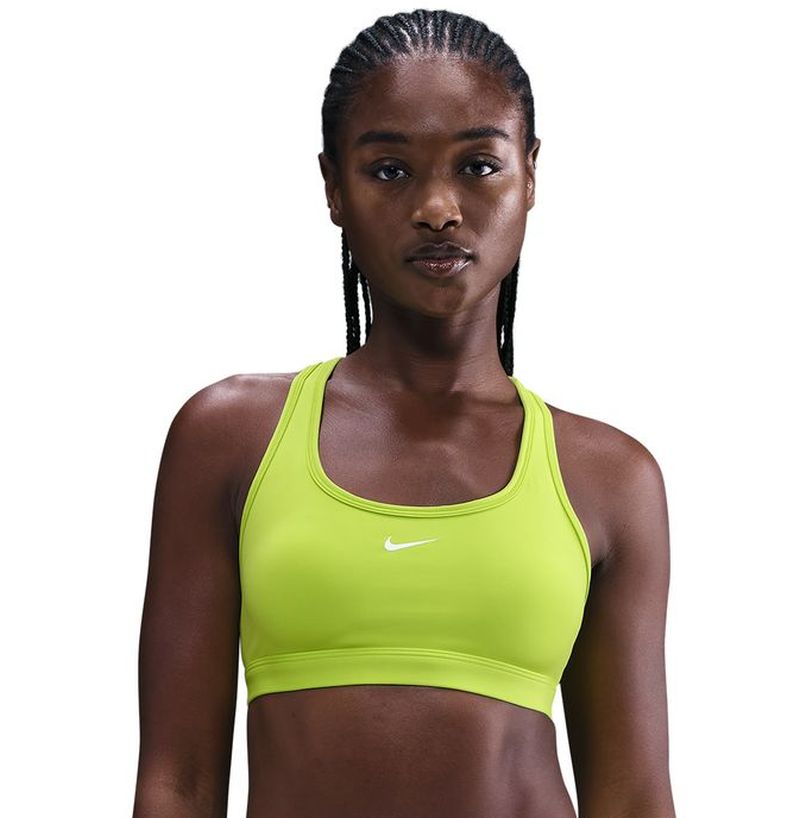 Nike Swoosh Light Support Non-Padded Sports - cyber/white Nike Swoosh Light Support Non-Padded Sports - cyber/white