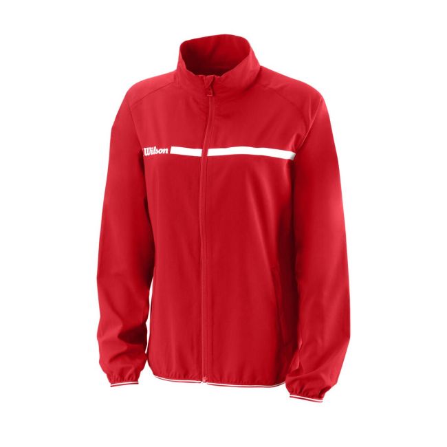 Wilson Team II Woven Jacket W - team red