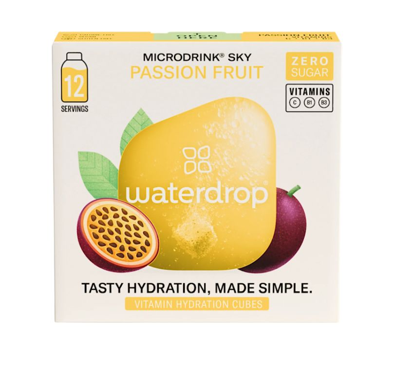 Waterdrop Microdrink Vitamin Hydration Cubes 12P - pineberry/passion friuts
