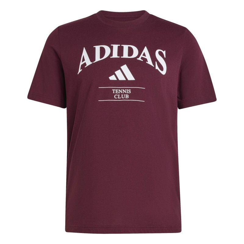 Męski t-shirt Adidas Heritage Graphic - maroon