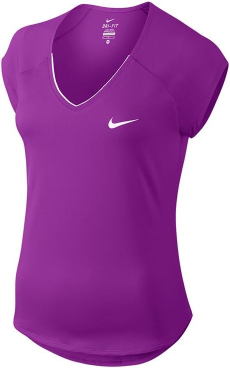 vivid purple nike shirt women's