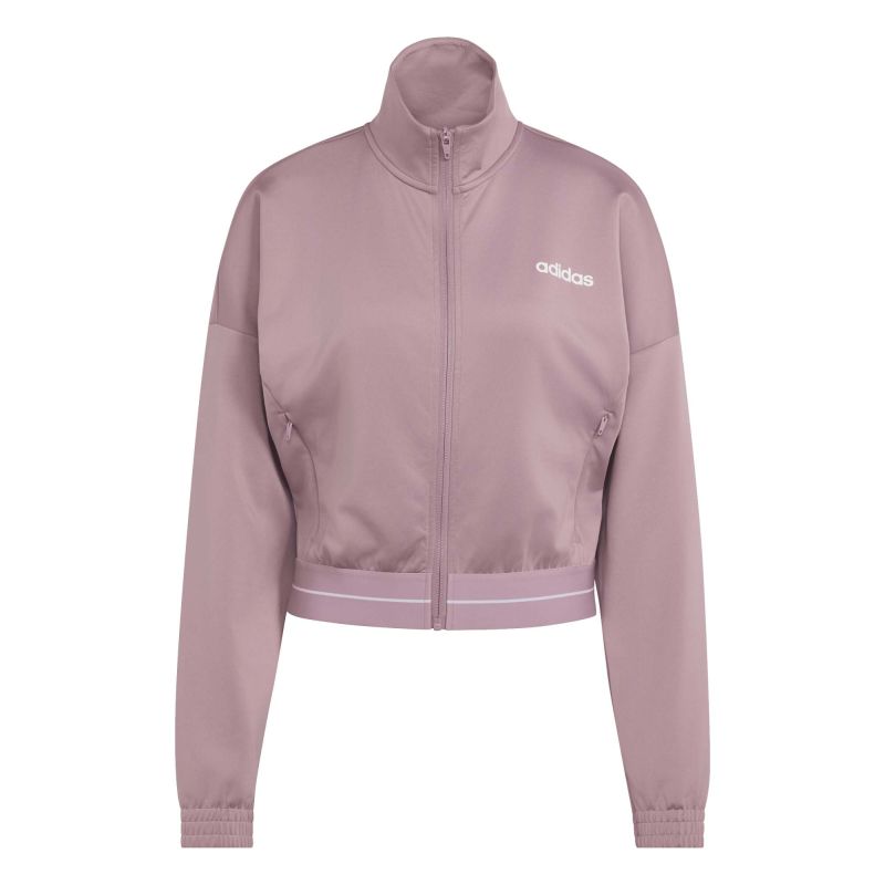 Damska bluza Adidas Hyperglam Full Zip - magic mauve