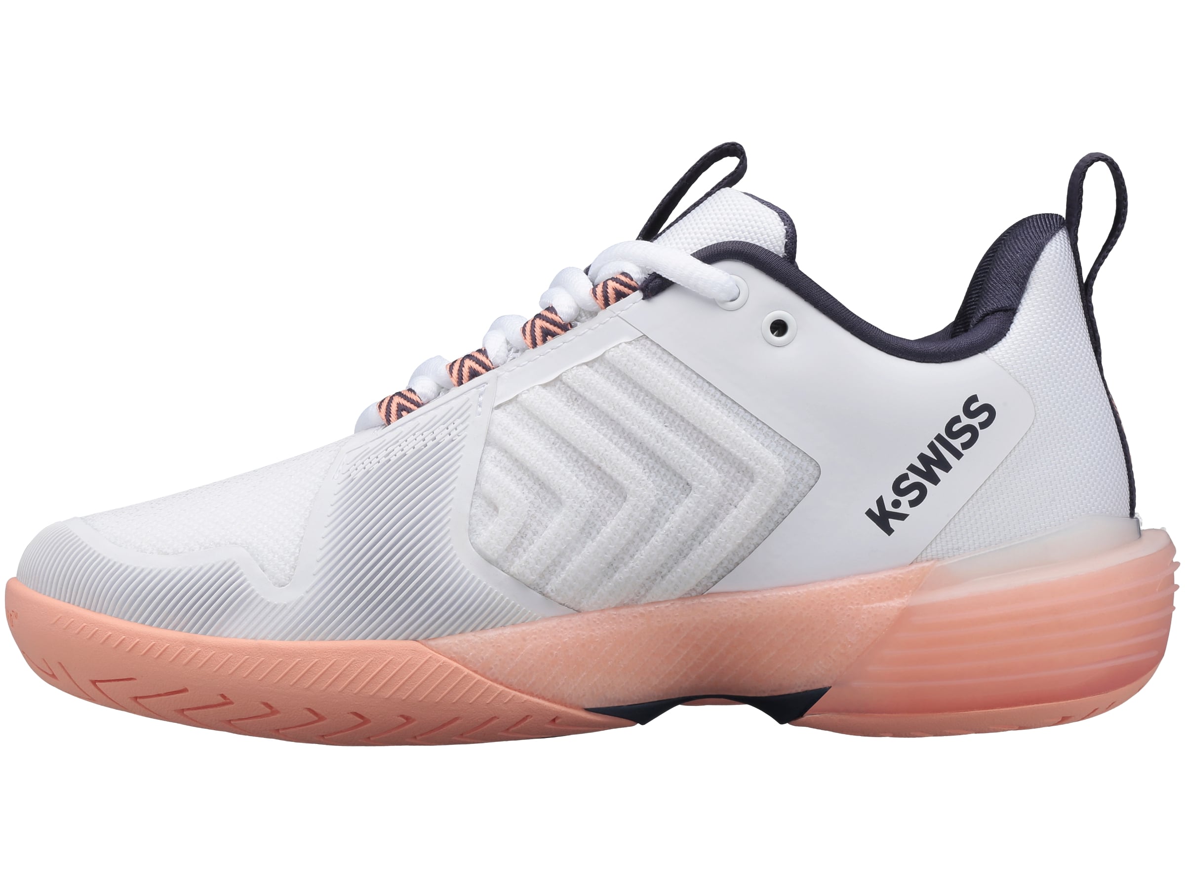 K-Swiss Ultrashot 3 Women - white/peach nectar/graystone