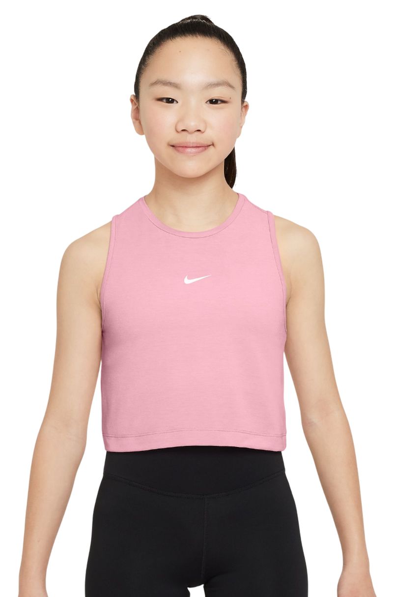 Nike Kids Dri-Fit Pro Training Tank - med soft pink/white Nike Kids Dri-Fit Pro Training Tank - med soft pink/white