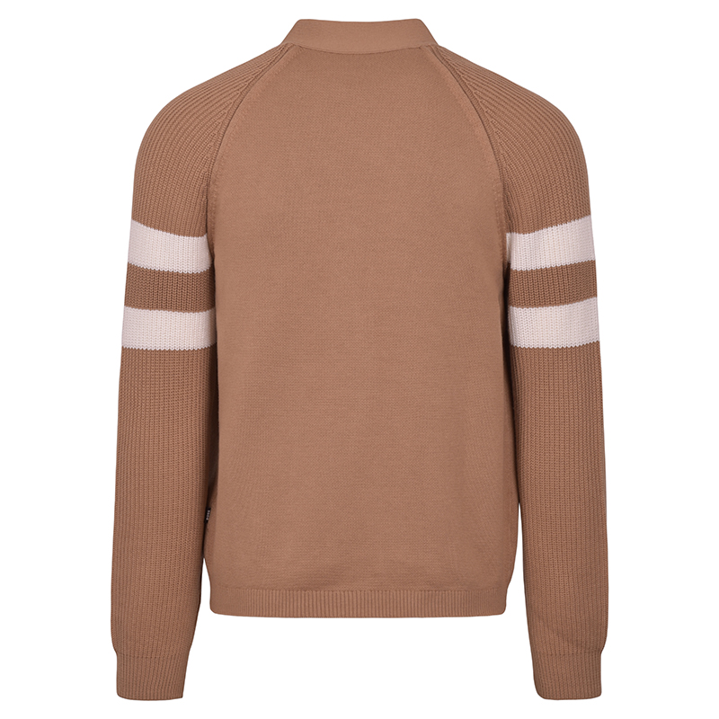 50486715-260-1 BOSS x Matteo Berrettini Granello Cardigan - medium beige