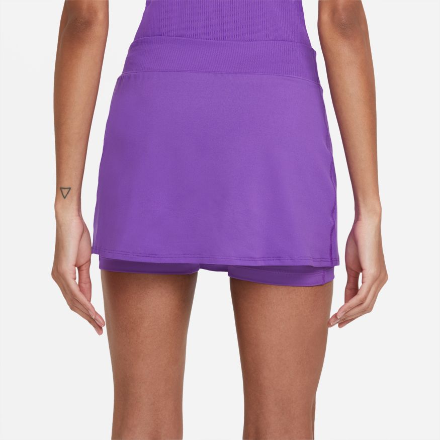Nike Court Dri-Fit Victory Tennis Skirt W - wild berry/wild berry/white
