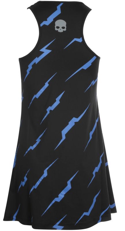 Hydrogen Thunder Dress Woman - black/bluette
