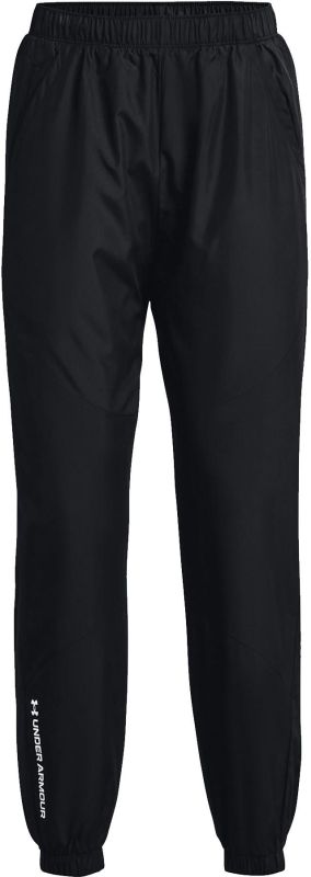 Under Armour Women's Rush Woven Pant - black/white