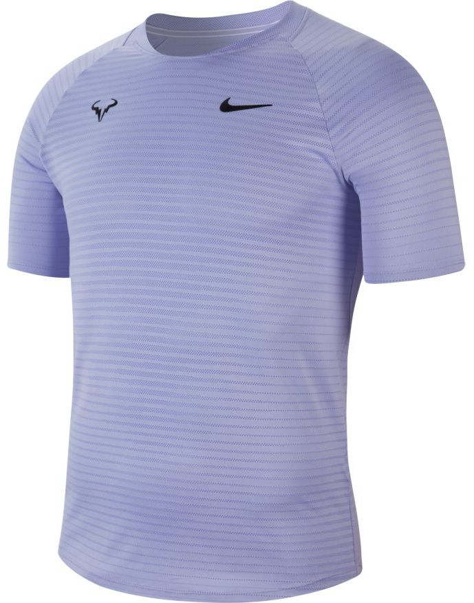Nike Court Rafa Aeroreact Top SS Slam - purple pulse/black