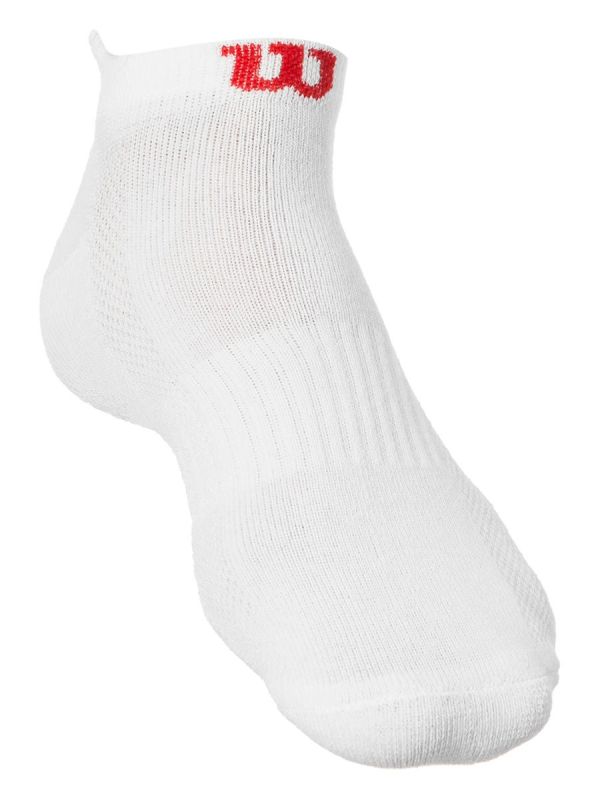 Wilson No Show Sock 3P - white