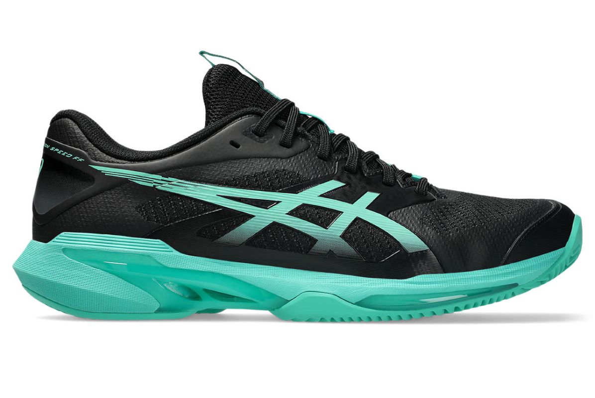 Asics Solution Speed FF 4 Clay - black/aurora green