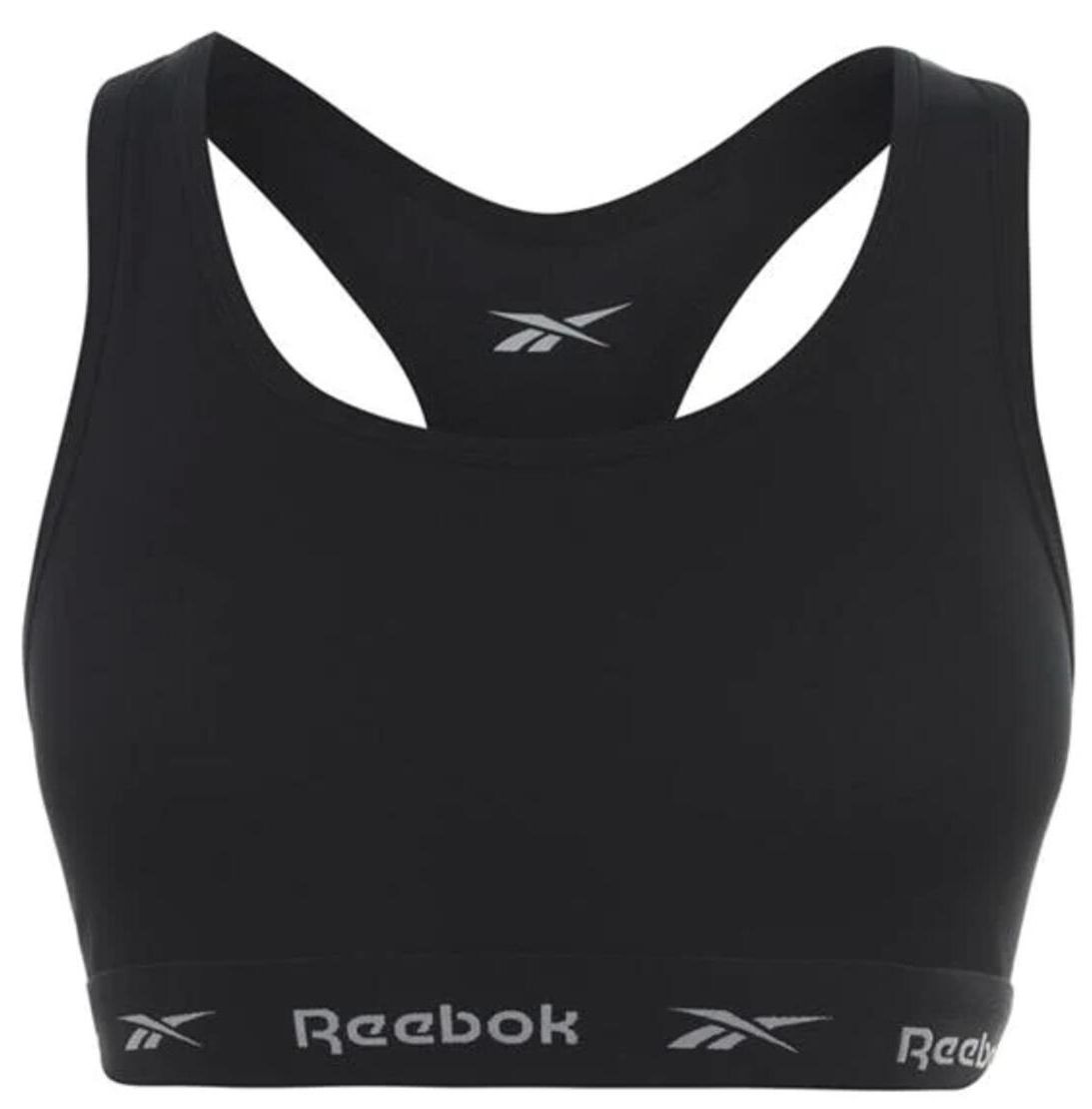 Reebok Womens Sports Crop Top NELLY 2P - black