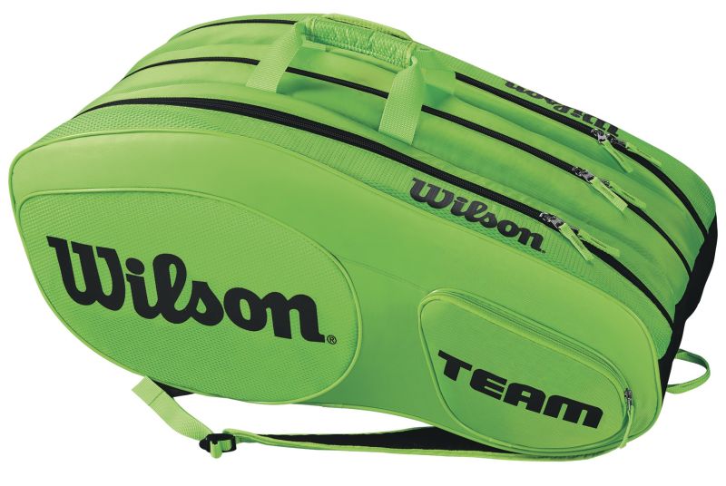 Wilson Team III 12 Pack Bag - green/black