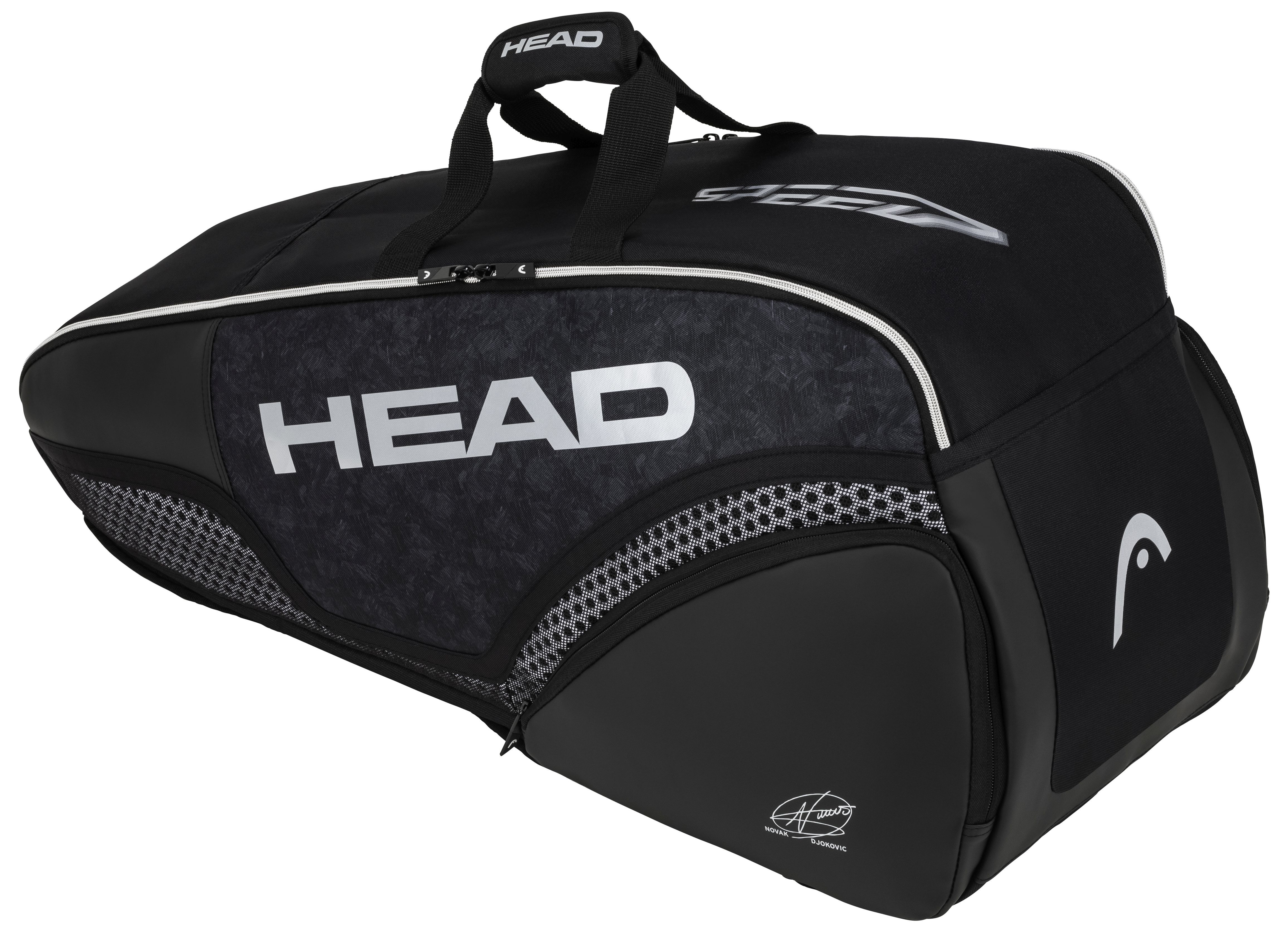 Head Djokovic 6R Combi - black/white