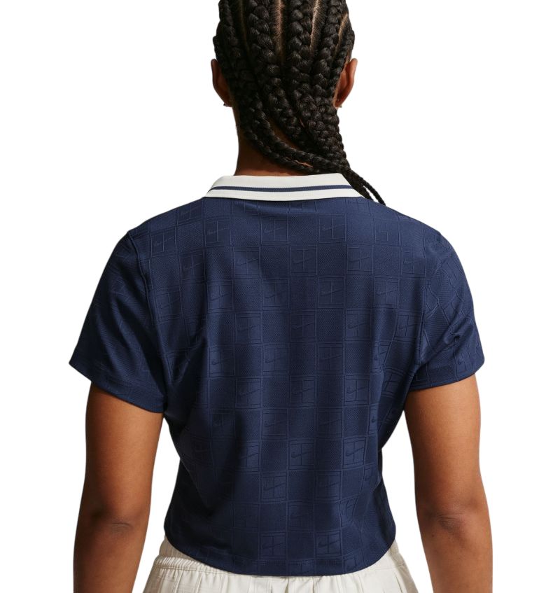 Nike Court Dri-FIT Cropped - midnight navy/sail