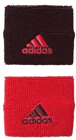 Adidas Tennis Wristband S (OSFM) - dark burgundy/dark burgundy