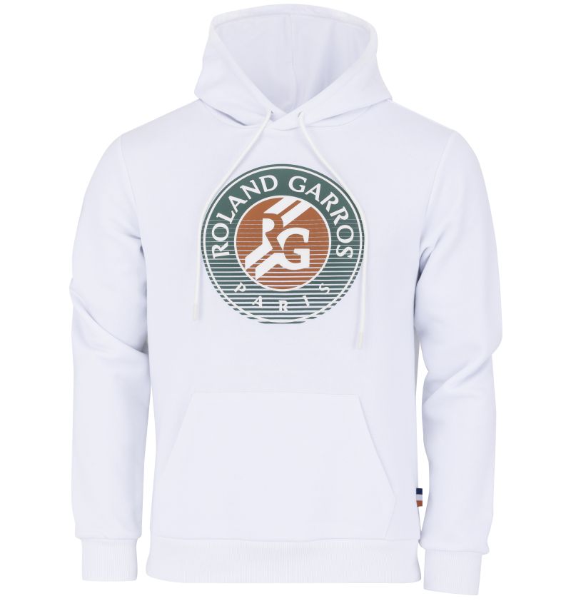 Roland Garros 2026 Big Logo - white